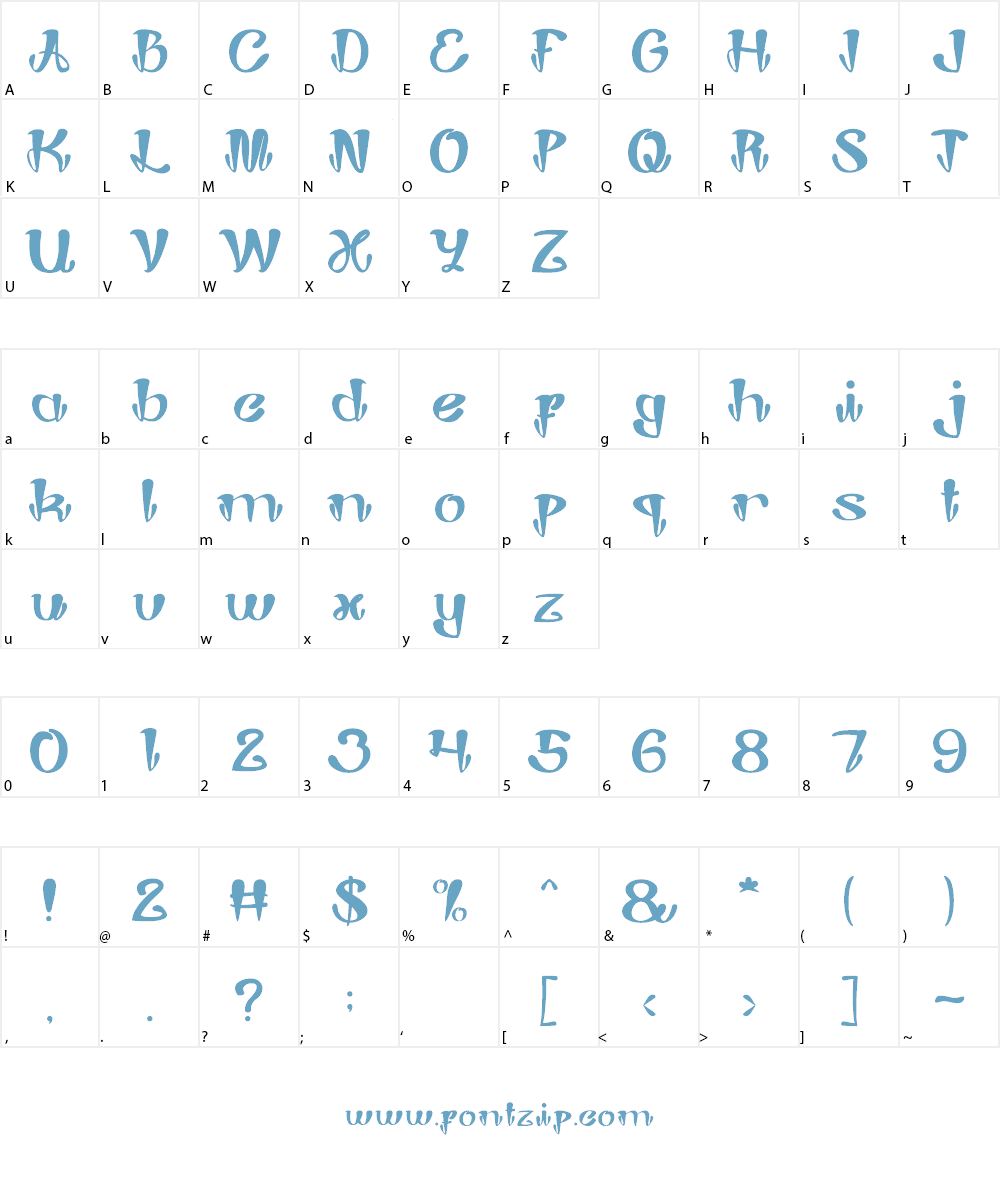 Joker Shoes Font Character